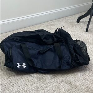 Under Armour Duffle Bag Midnight Blue and Black